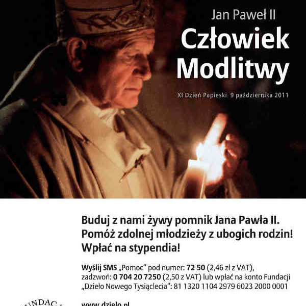 Dzień Papieski 9 X 2011 – Konspekt lekcji religii dla klas I- III szkoły podstawowej