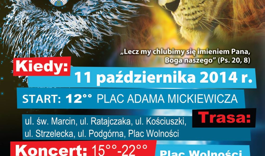 Marsz dla Jezusa przejdzie ulicami Poznania!